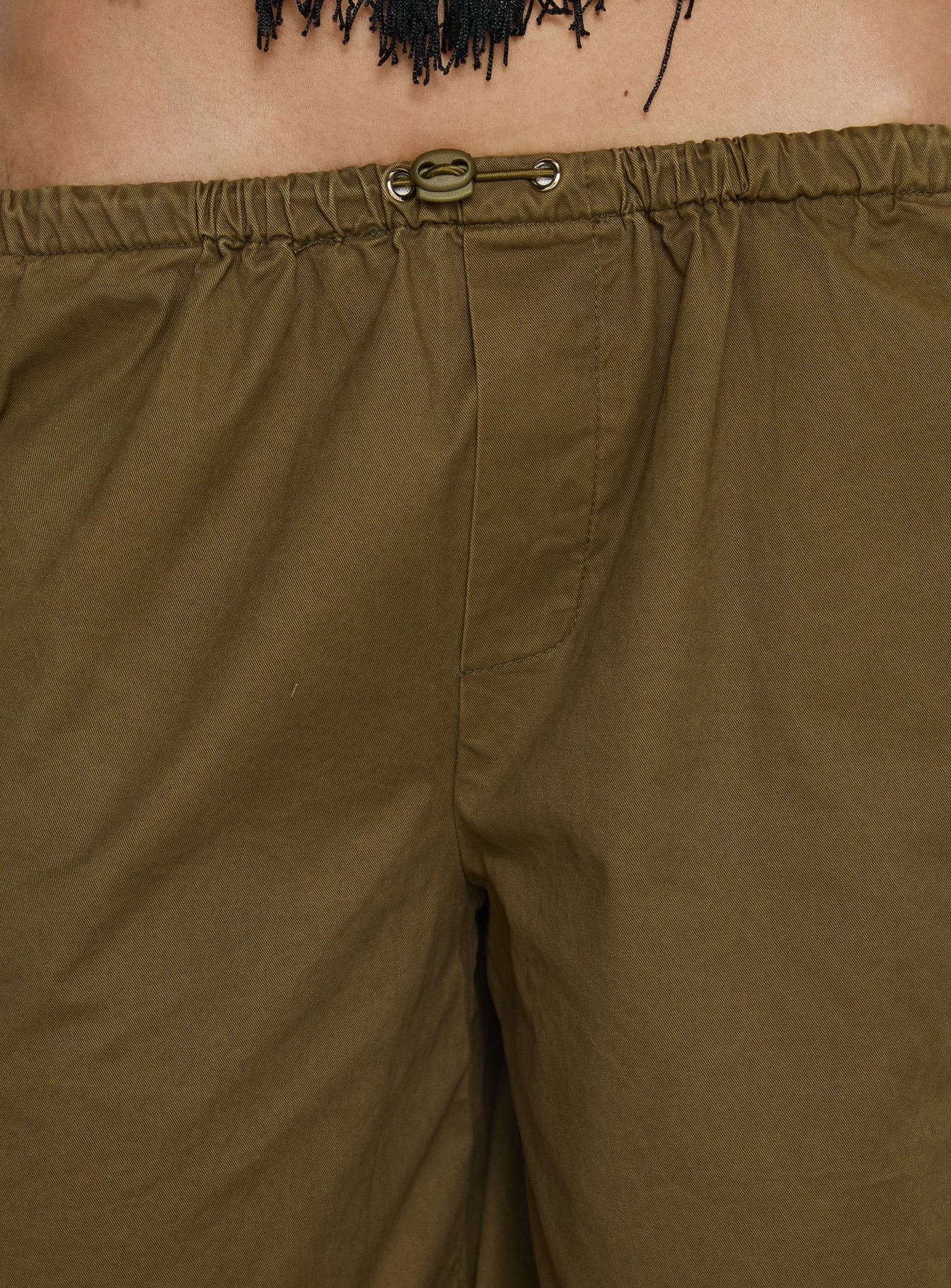 Allyza Baggy Cargo Shorts Olive | Princess Polly