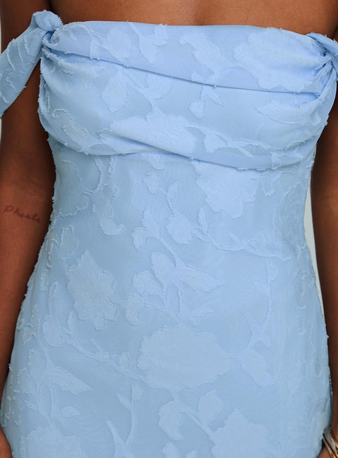 open lace back dress Biviana Off Shoulder Mini Dress main image 1