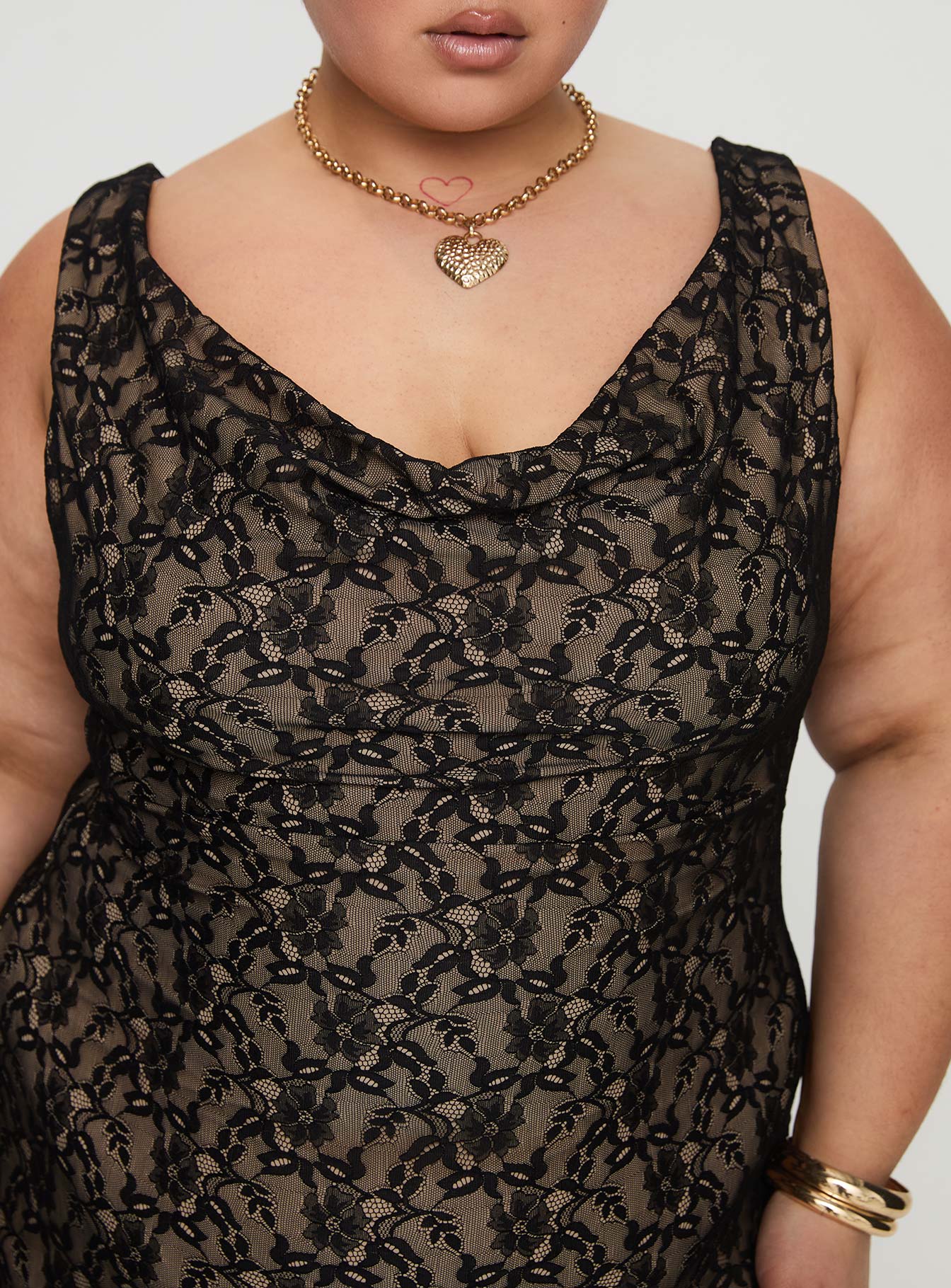 princess polly black lace dress Romani Lace Maxi Dress Black