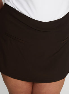 Anette Skort Chocolate Curve