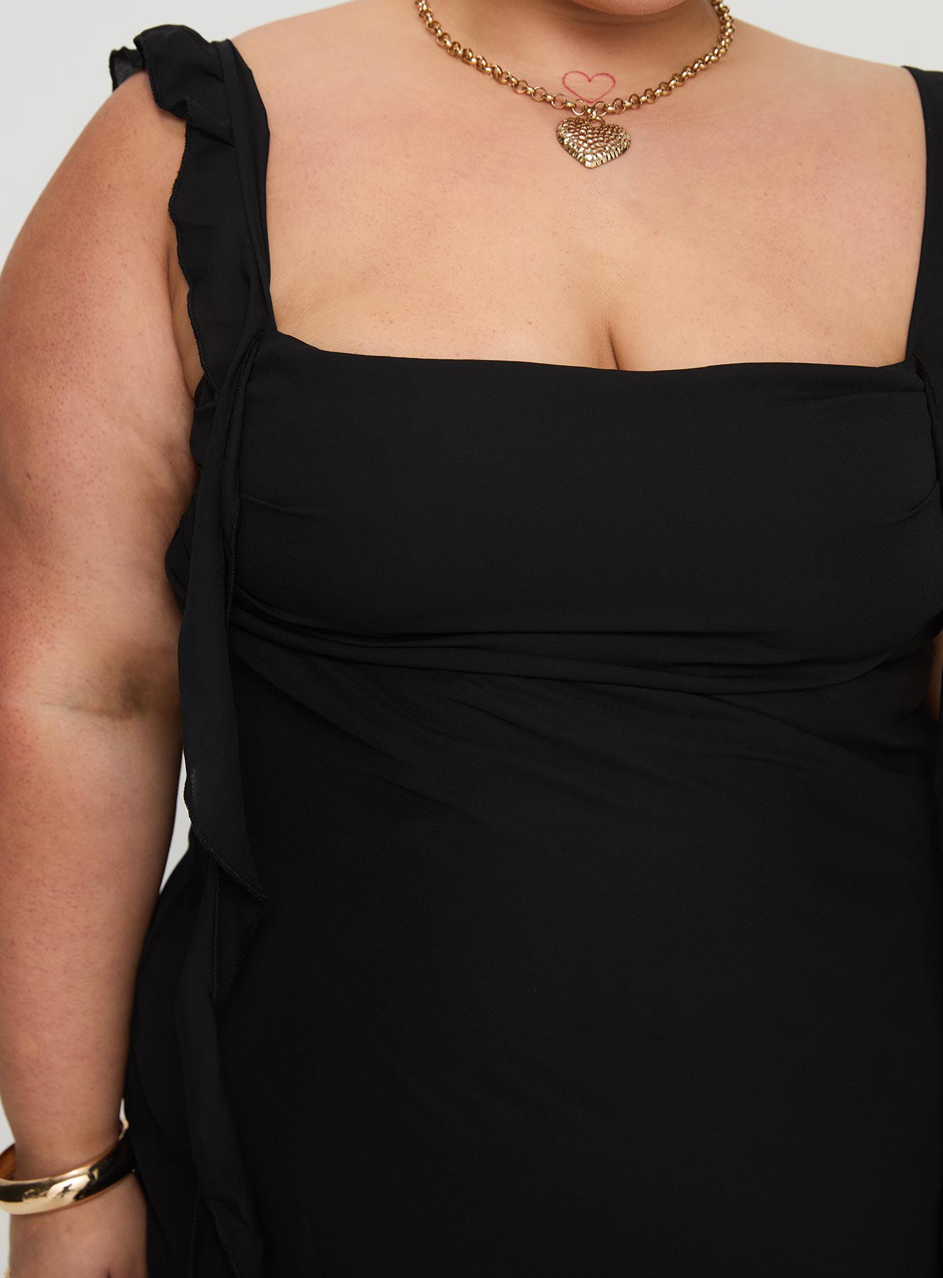 Lanai Maxi Dress Black Curve | Princess Polly Lanai Maxi Dress Black Curve | Princess Polly