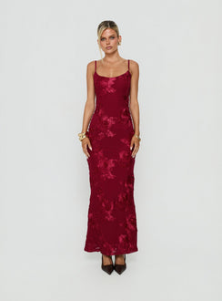 Jacalyn Maxi Dress Red