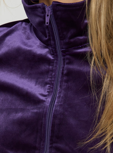 Alba Jacket Plum