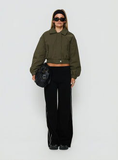 Outtake Utility Bomber Jacket Khaki