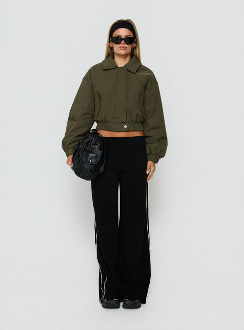 Outtake Utility Bomber Jacket Khaki