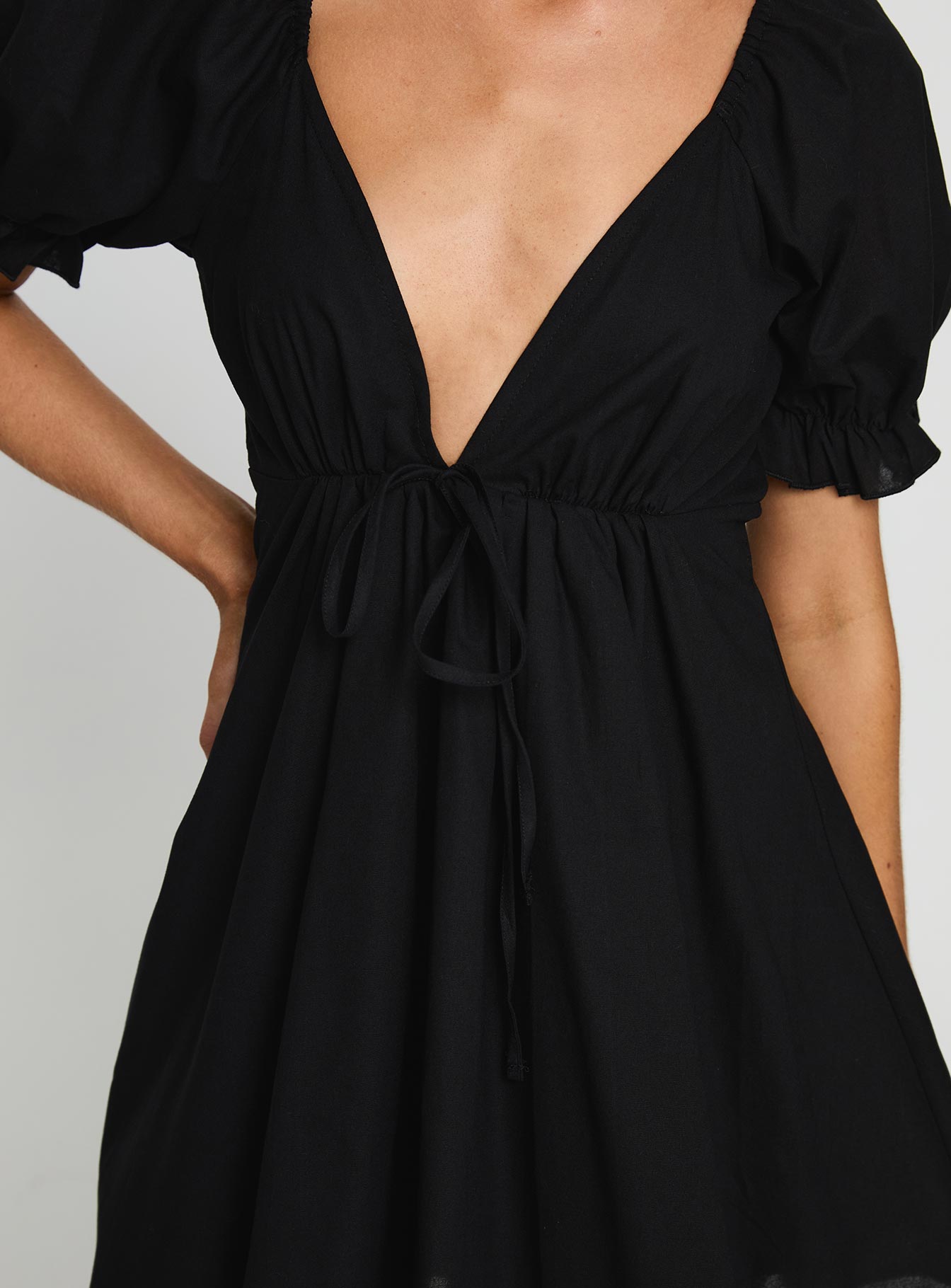 Blissful Mini Dress Black | Princess Polly Blissful Mini Dress Black | Princess Polly