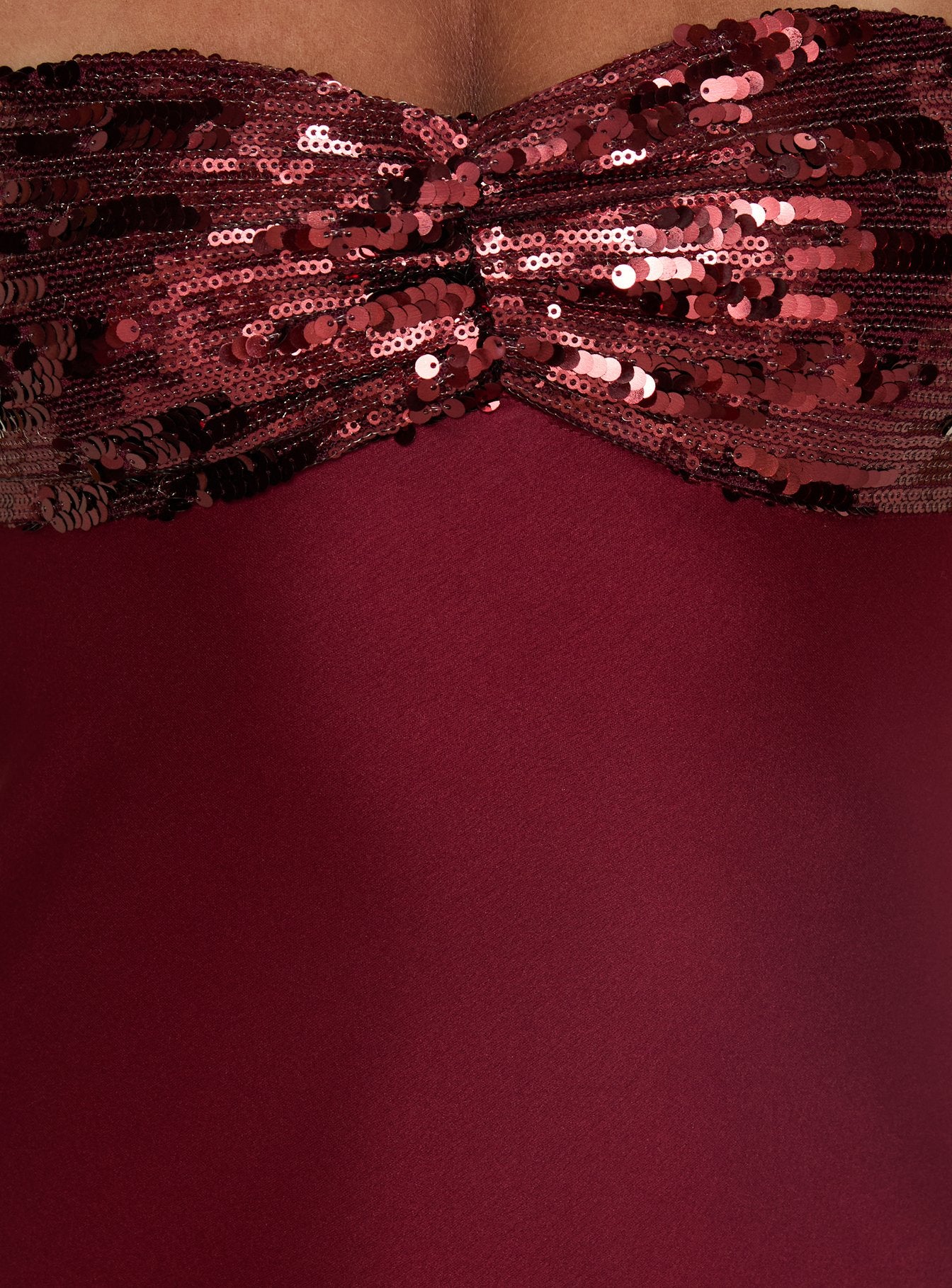 See The Vision Sequin Bust Strapless Maxi Dress Burgundy | Princess Polly See The Vision Sequin Bust Strapless Maxi Dress Burgundy | Princess Polly