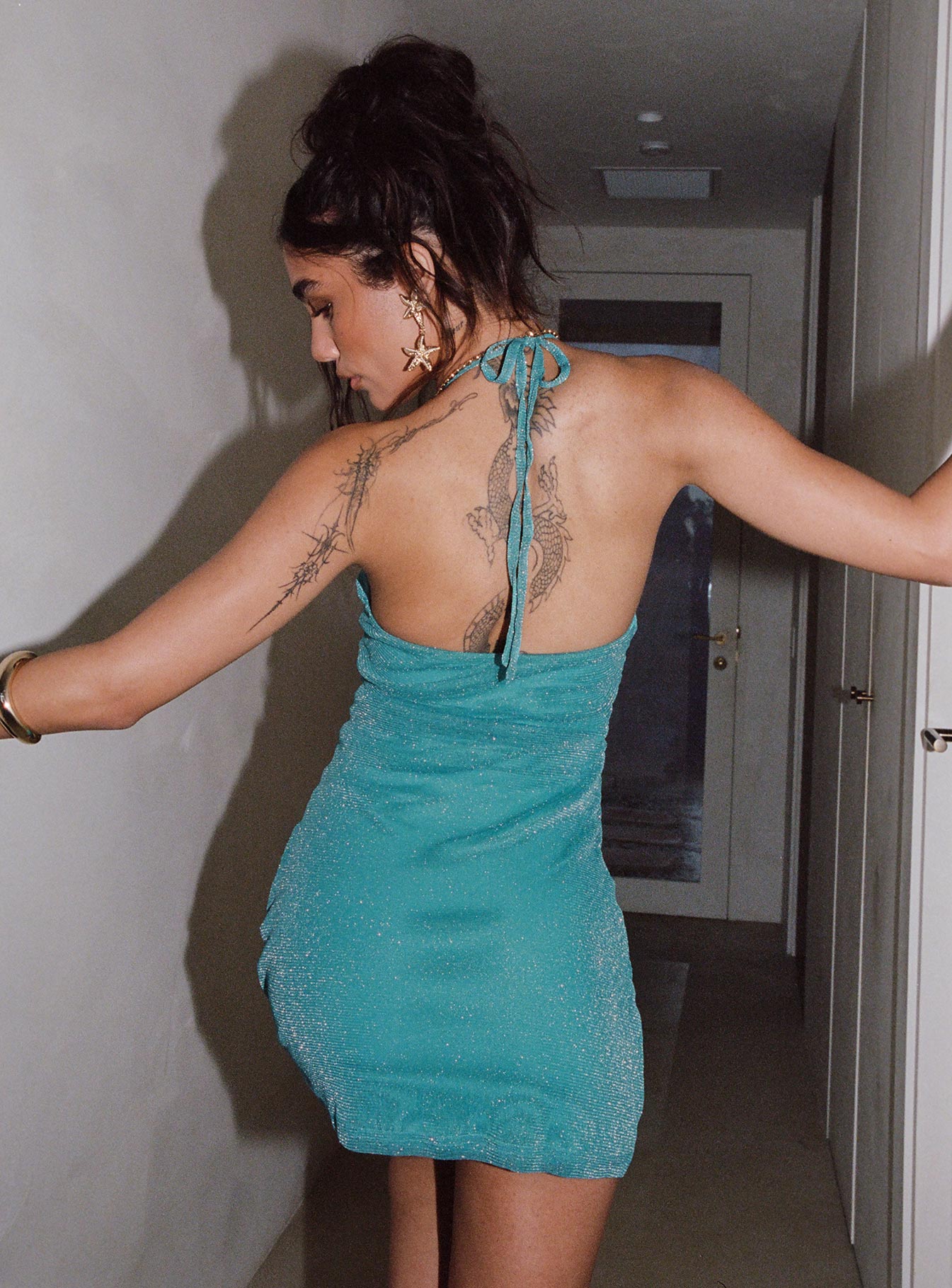 princess polly teal dress Armonia Mini Dress | Teal | Womens