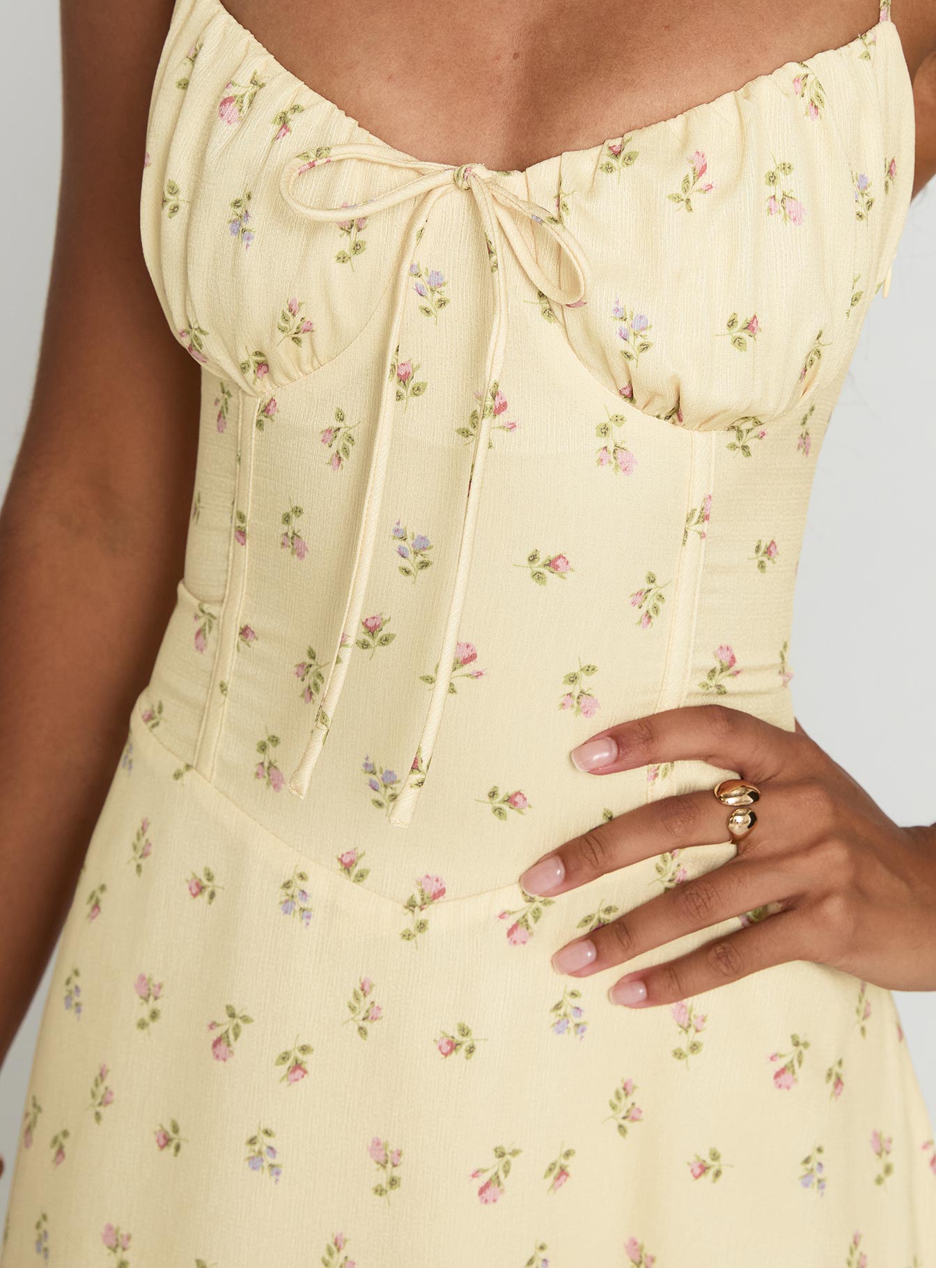 Members Only Maxi Dress | Yellow Floral | Womens | Princess Polly Lower Impact Members Only Maxi Dress | Yellow Floral | Womens | Princess Polly Lower Impact