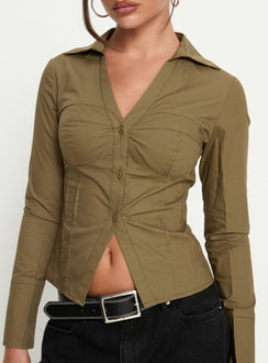 Zifa Shirt Khaki