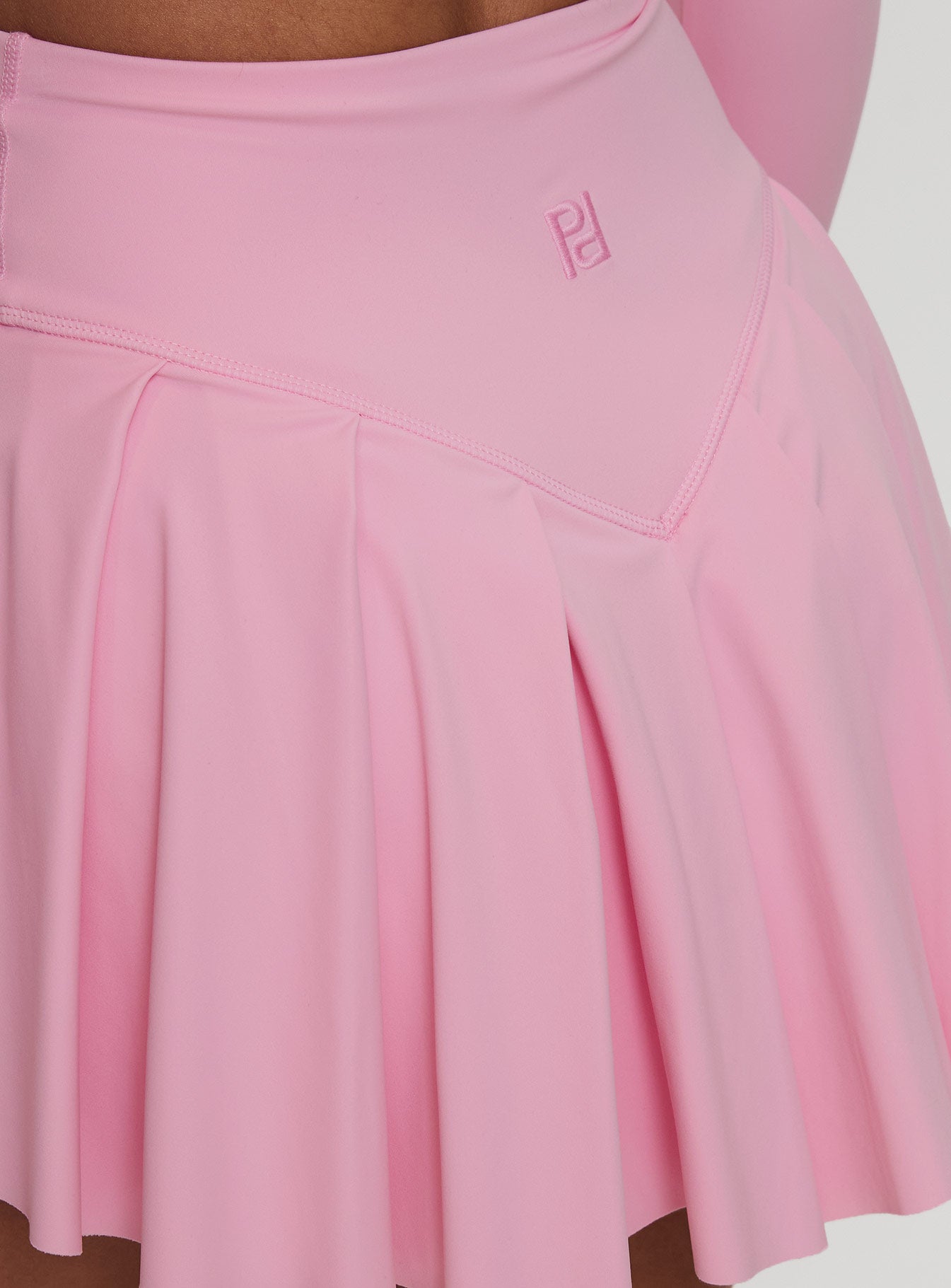 Dynamic Pleat Active Skort Pink