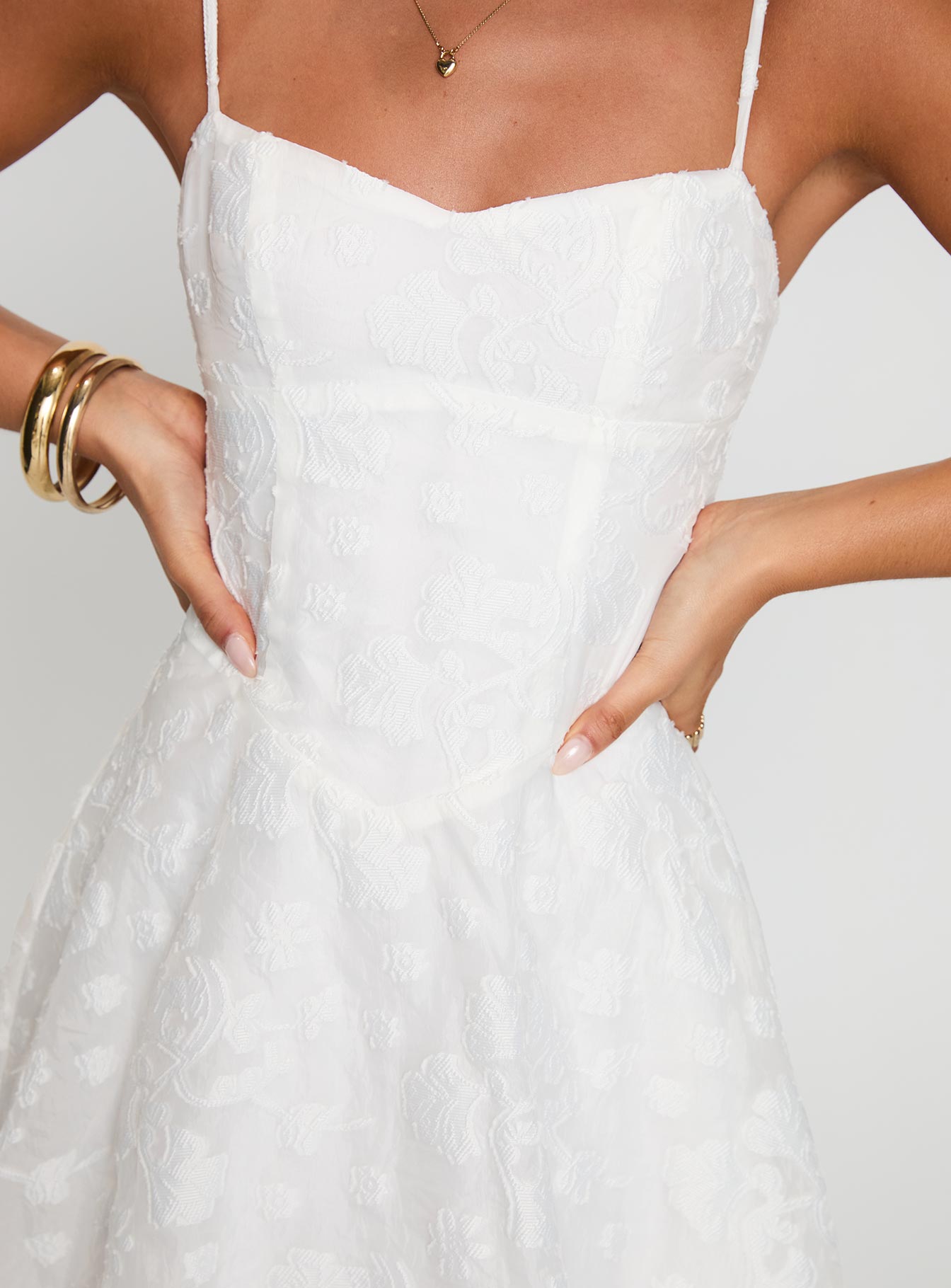 New Chapters Broderie Mini Dress White | Princess Polly New Chapters Broderie Mini Dress White | Princess Polly