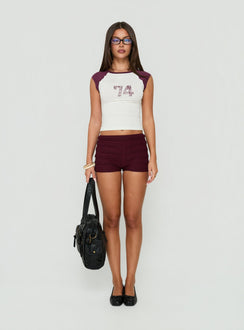 Think Fast Shorts Blackberry