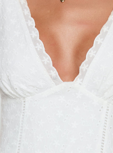 thinking of you mini dress Thinking Bout You Lace Trim Sleeveless Mini Dress | White | Womens