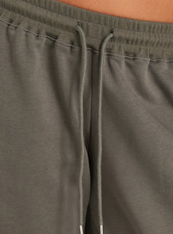Nikko Longline Fleece Shorts Charcoal