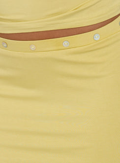 Featuring the Esperia Button Midi Skirt Green in womens-skirts with fitted aline silhouette product Princess Polly