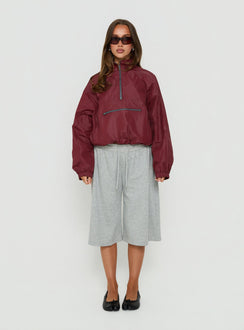 Ibiza Windbreaker Burgundy