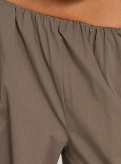 Lunea Concealed Waistband Cargo Pants Charcoal Petite