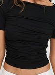 Peyson Top Black