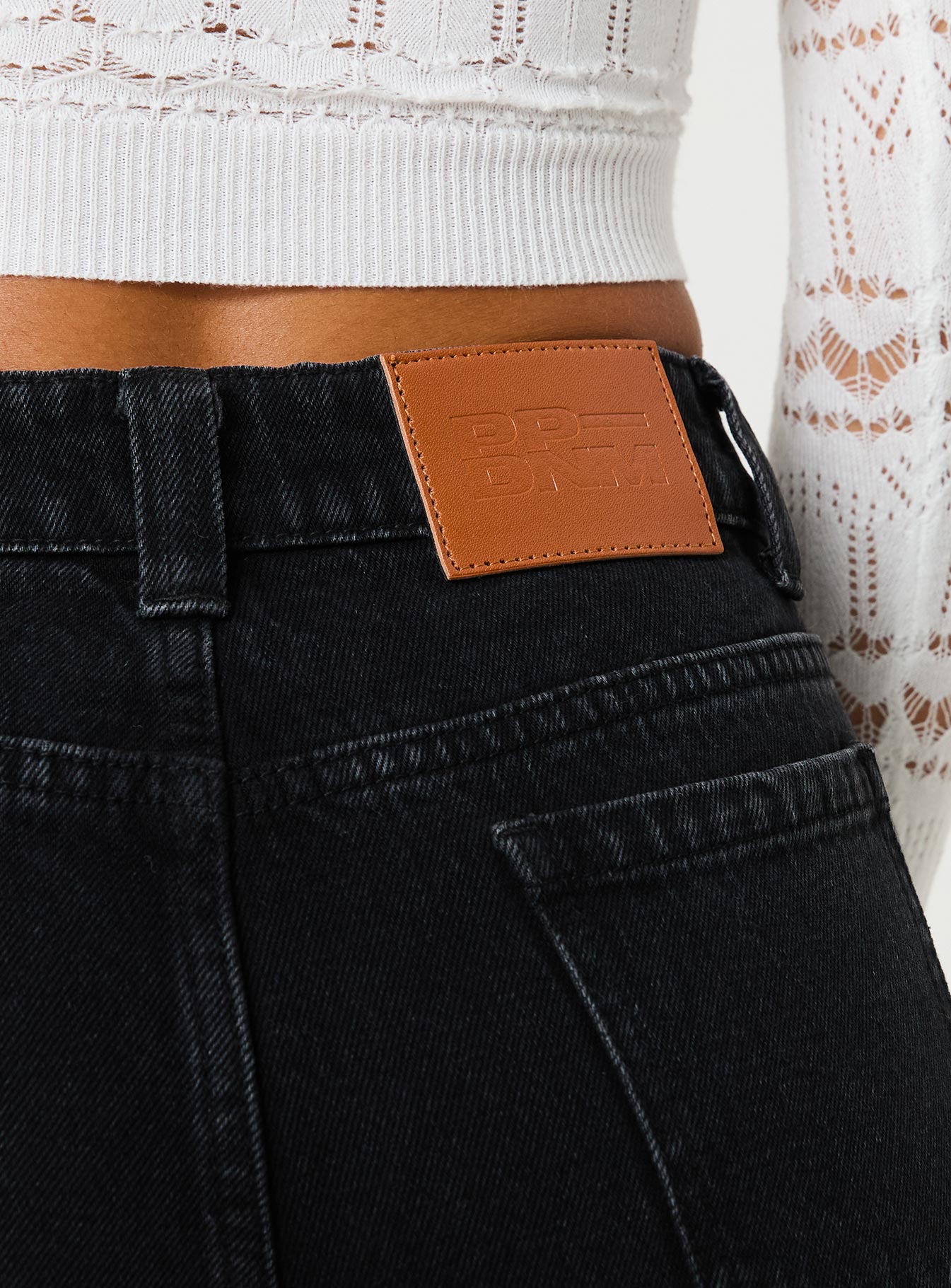 product Princess Polly Adims Jeans Washed Black Mid Rise 