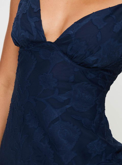 Cyrene Backless Maxi Dress | Navy | Womens | Princess Polly Cyrene Backless Maxi Dress | Navy | Womens | Princess Polly