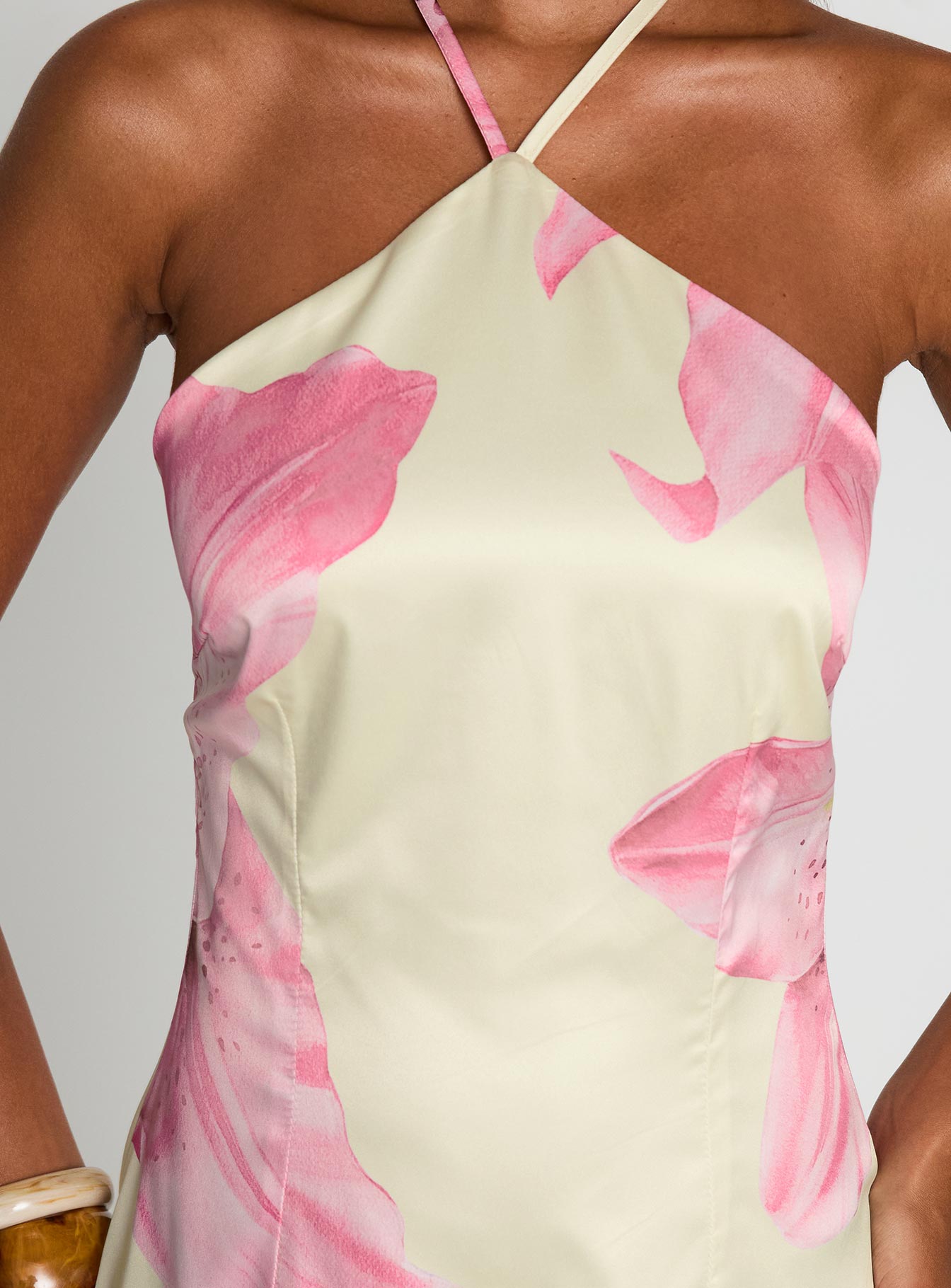 Gardens Of Eden Halter Mini Dress | Multi | Womens | Princess Polly Gardens Of Eden Halter Mini Dress | Multi | Womens | Princess Polly