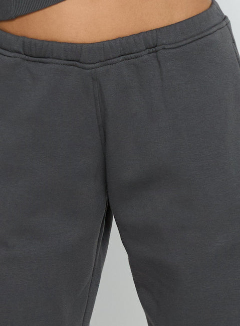 product Princess Polly Rylan Low Rise Joggers Grey Low Rise Pants 