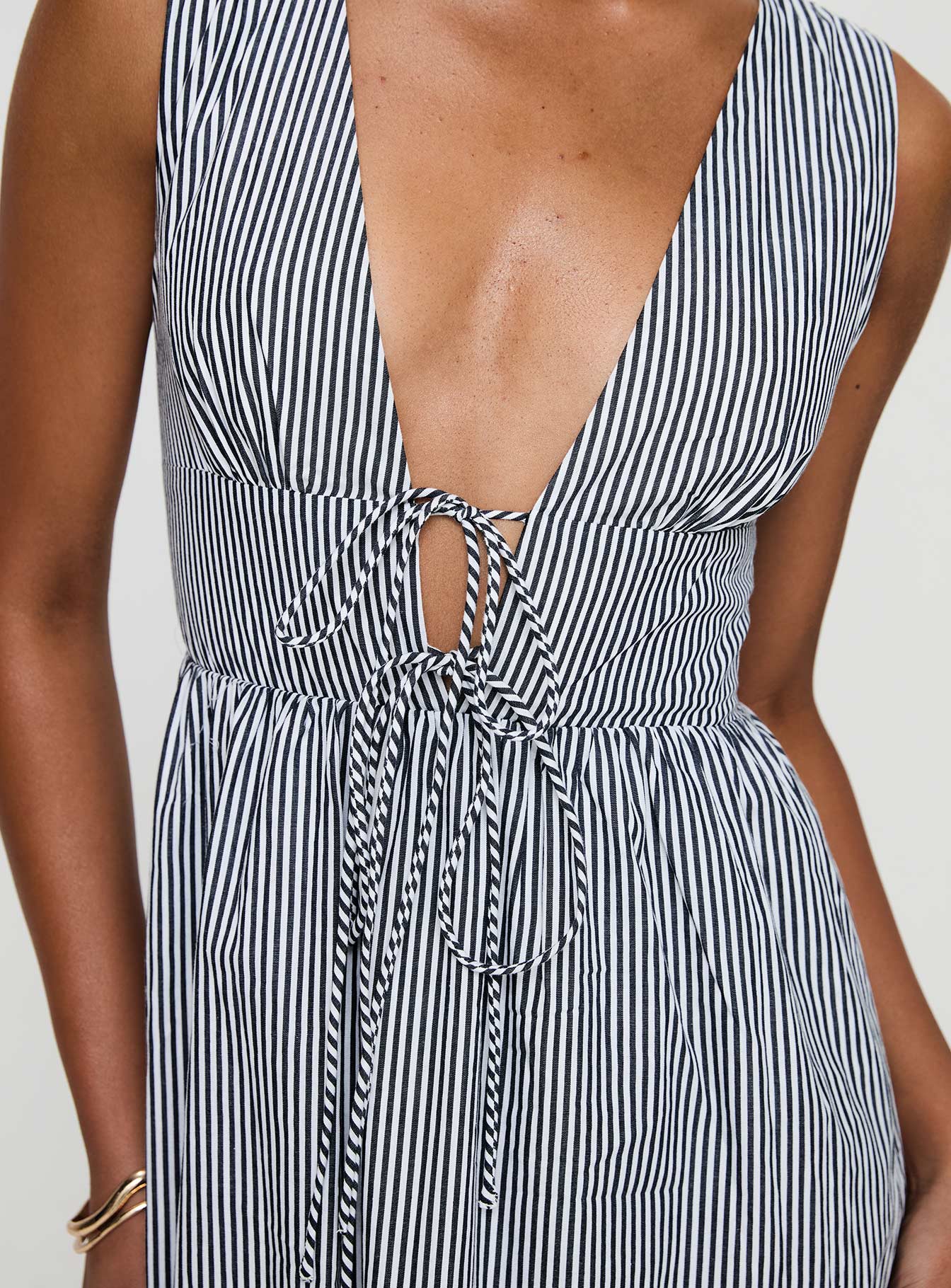 Pokey Maxi Dress Black / White Stripe | Princess Polly Pokey Maxi Dress Black / White Stripe | Princess Polly