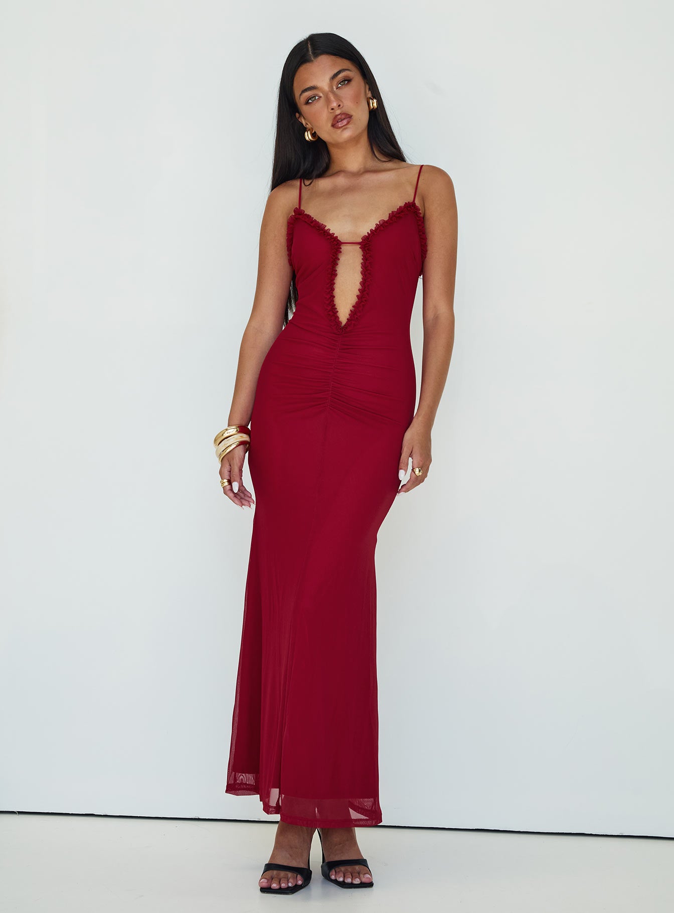 Capisce Maxi Dress | Red | Womens | Princess Polly Lower Impact Capisce Maxi Dress | Red | Womens | Princess Polly Lower Impact