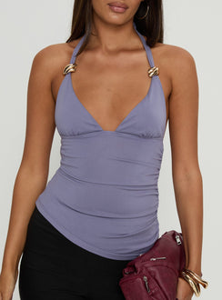 Jessicca Hardware Detail Cami Top Blue
