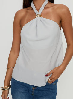 Darlinn Hardware Detail Top Grey