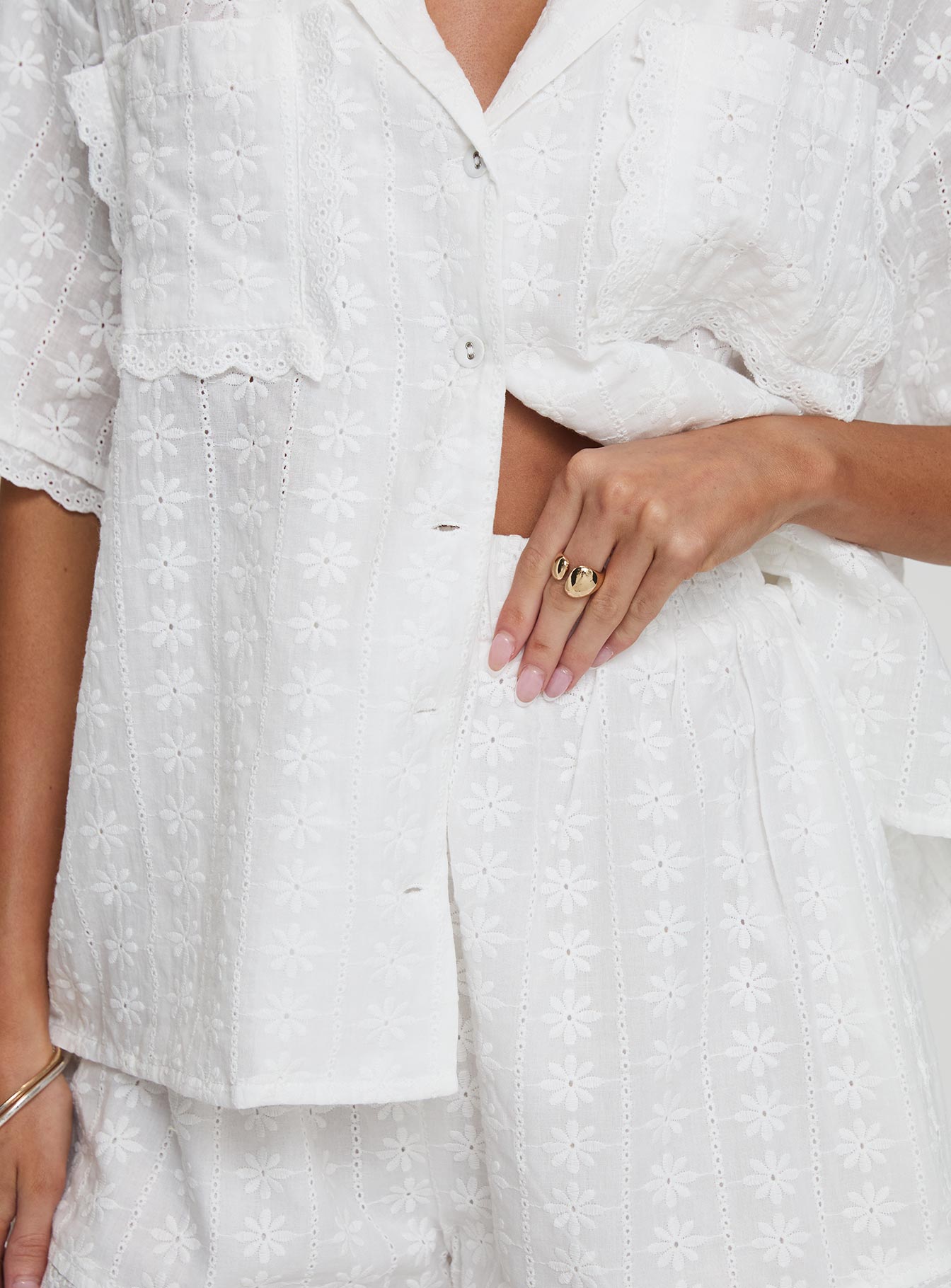 Daisy Chains Set White