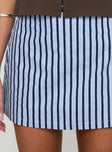 Gigi Skort Blue Stripe