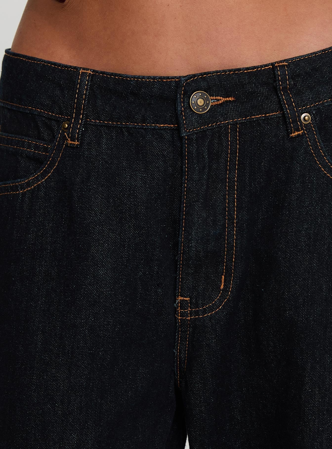 Top Model Cuffed Jean Dark Denim | Princess Polly Top Model Cuffed Jean Dark Denim | Princess Polly