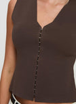 Vega Top Brown