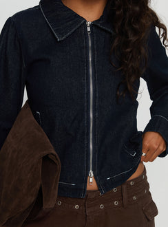 Yuritzi Denim Jacket Indigo