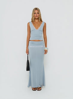 Zespri Jersey Maxi Skirt Slate