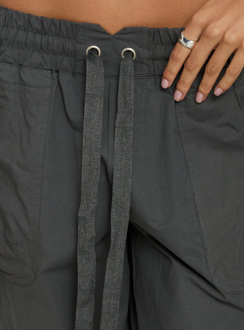 Fever Cargo Pant Charcoal