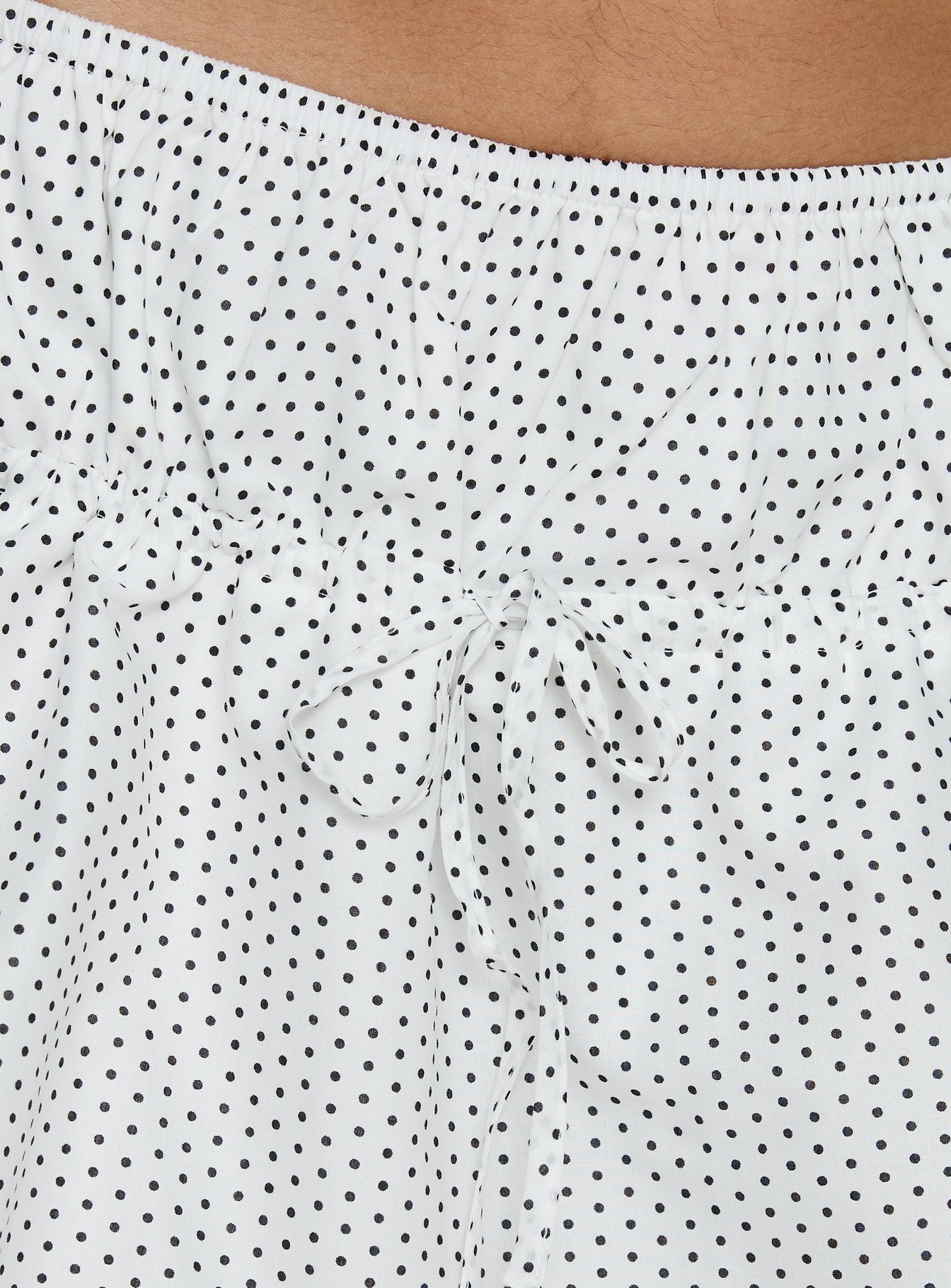 product Princess Polly Nomi Mini Skirt White Polka Dot Mini Skirts 
