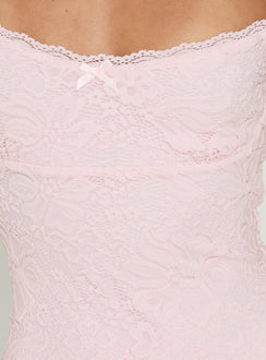 Beacall Mini Dress Light Pink