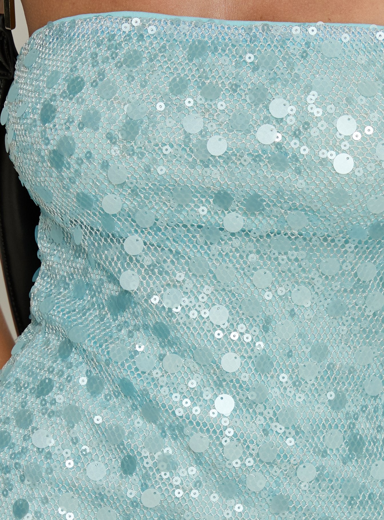 Mareisa Sequin Mini Dress Blue