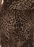 product Princess Polly Eleganza Maxi Skirt Leopard Curve Maxi 