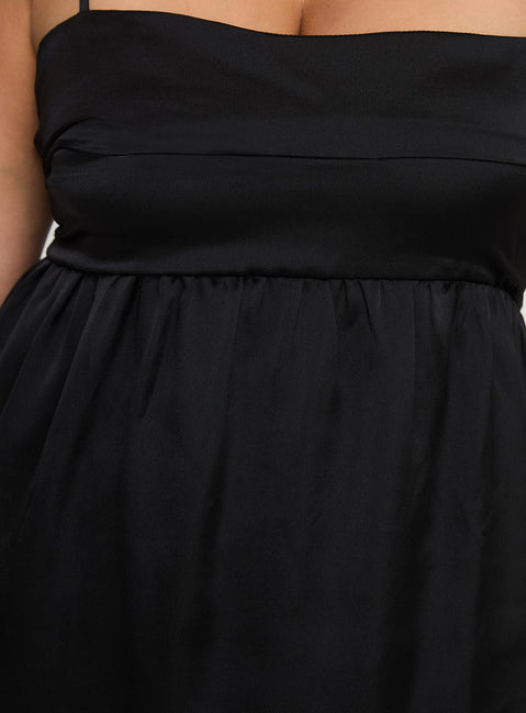 Ortega Mini Dress Curve | Black | Womens | Princess Polly Curve Ortega Mini Dress Curve | Black | Womens | Princess Polly Curve