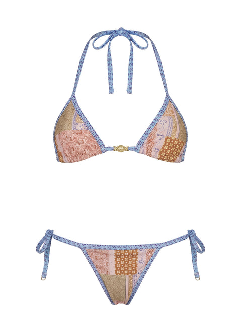 Blaylock Triangle Bikini Top Paisley