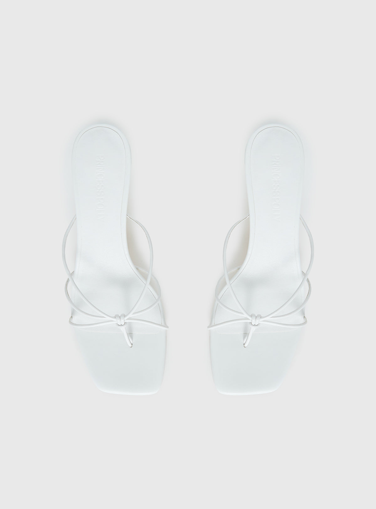 Avedon Heels White