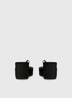 Next Sunday Thong Heel Black