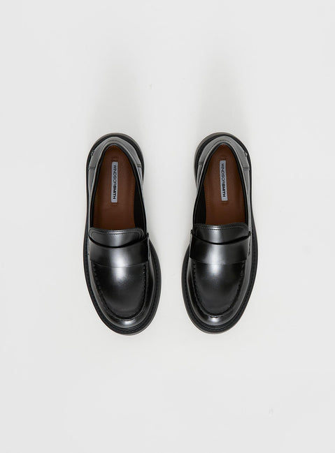 Windsor Smith Yearn Loafers Black