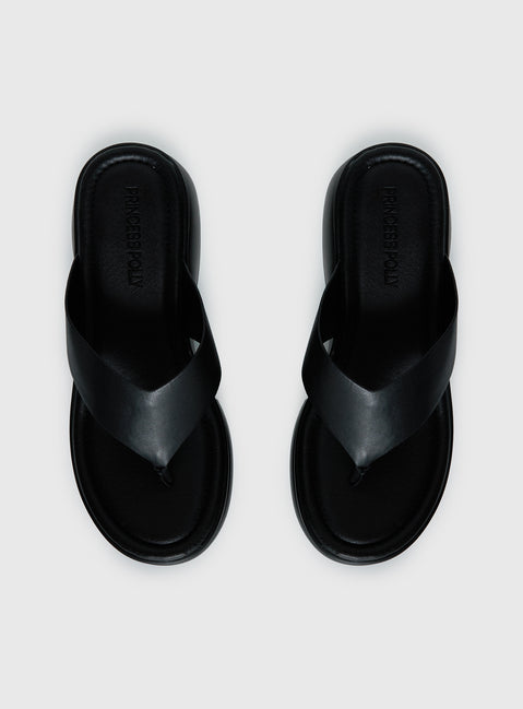 Katya Platform Heels Black