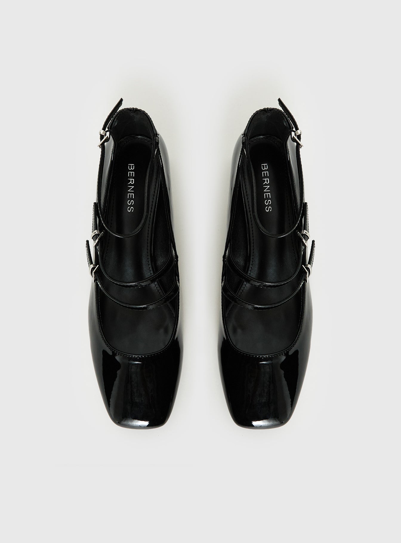 Berta Heels Black Patent | Princess Polly