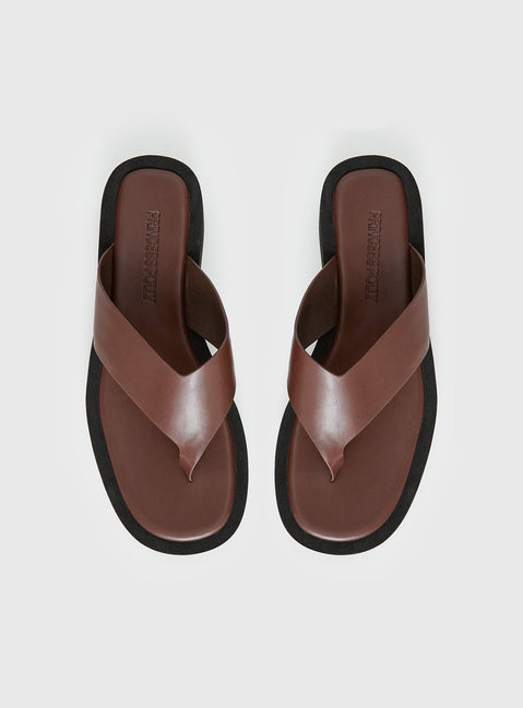 Remi Sandals Chocolate